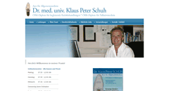 Desktop Screenshot of dr-schuh.at